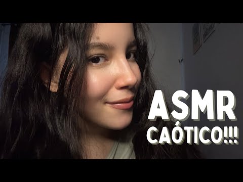 O ASMR MAIS CAÓTICO DO MUNDO + LENS LICKING!!!