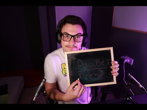 ASMR Chalkboard Writing: Relaxing with Russian Words | АСМР