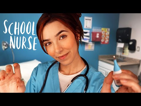 ASMR School Nurse Takes Care Of You!