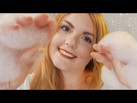 ASMR Deutsch: Schaumige Facial Spa Behandlung & Ölmassage bei Regen (Personal Attention Roleplay)