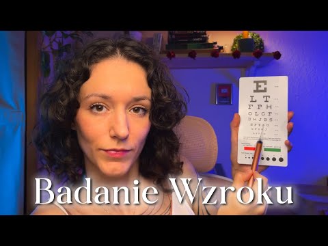 badanie wzroku i test na daltonizm 👁️ | ASMR po polsku