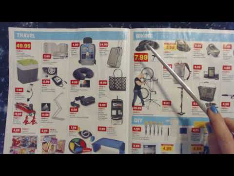 ASMR ~ Sales Circulars Show & Tell w/Pointer / Whisper