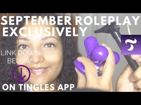 All over ASMR roleplay of september - EXCLUSIVELY ON TINGLES APP - Link below