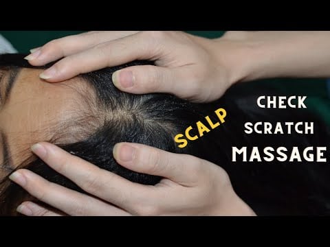 ASMR Super Tingle Scalp Check, Scalp Scratching, Scalp Massage Relaxing For Rest And Sleep