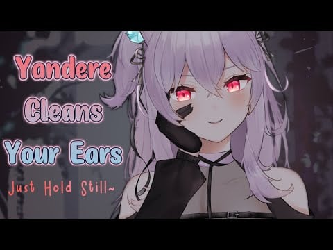 【ASMR】Yandere Roleplay: Cleaning your ears with sponges, brushes and who knows what else~ ♥
