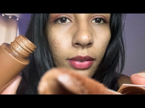 ASMR MAQUAINDO A CÂMERA 💄