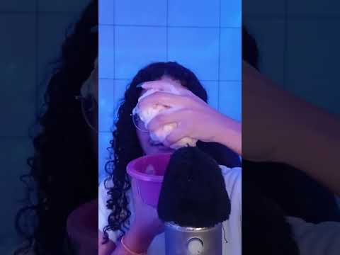 ASMR- Esponja com espuma