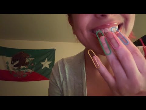 ASMR inaudible whispering & mouth sounds 