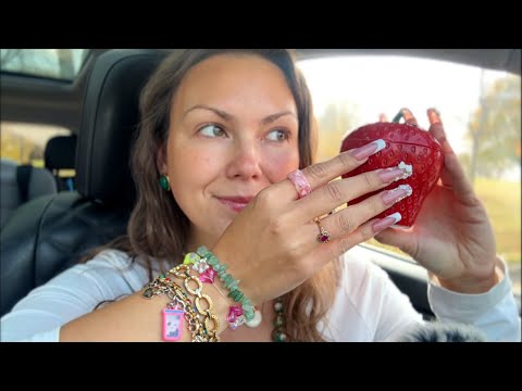 asmr/ JEWELRY, NAILS, + WHISPERS✨🥰 (telling your future @ the end)