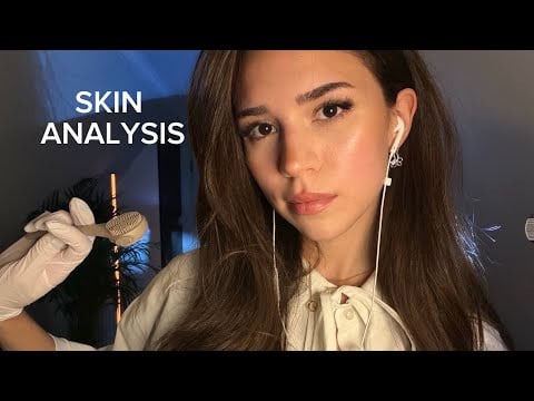 ASMR Skin Clinic Roleplay ♡ Skin Analysis, Facial Treatment & Personal Attention