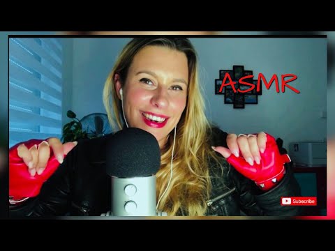 ASMR amazing leather gloves / Leder Handschuhe  ( deutsch + englisch / german + english )