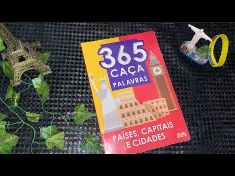 ASMR FAZENDO CAÇA PALAVRAS- MUITO SUSSURRO, SONS DE PAPEL, lápis, chuva ☔️…