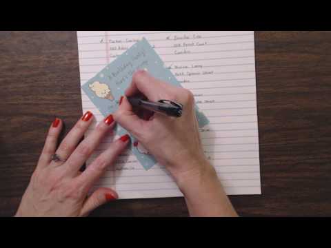 ASMR Request ~ Gum Chewing Whisper & Writing Invitations