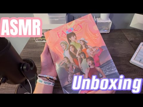 ASMR Twice Fancy album unboxing 🍭