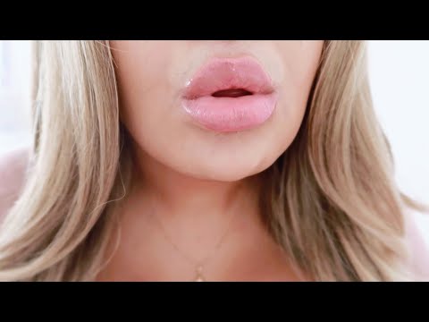 ASMR 💋 LIPGLOSS KISSES 😘 WET MOUTH SOUNDS 💦