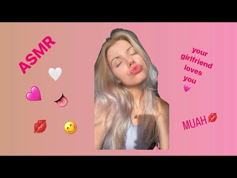 ASMR | your seductive girlfriend | MUAH kisses, licking 🩷