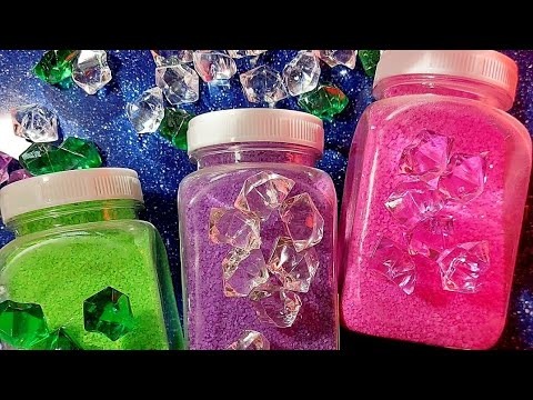 🎧 ASMR  🎧 HYPNOTIC sand and DIAMONDS 💎💎💎.  relaxing rustle, crunch, crackle. #asmr