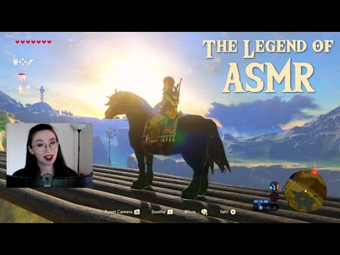 ASMR on horseback 🐎 Exploring Breath of the Wild together 🌄