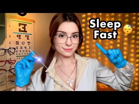 ASMR Classic Eye Exam 👓 Follow my Instructions for Sleep, Light Tests