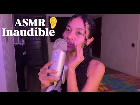 ASMR | INAUDIBLE RELAJANTE PARA DORMIR PROFUNDO 😴 ✨ (Con Chicle) 
