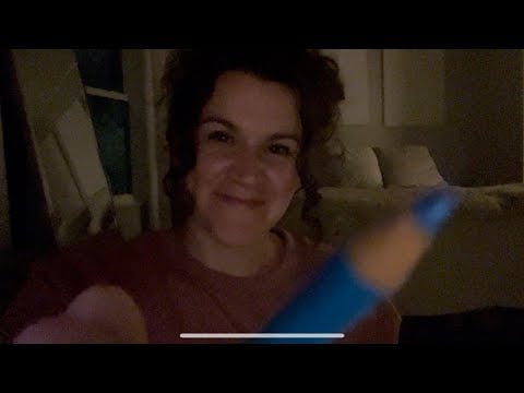 ASMR: Drawing your Portrait in the Dark ✍️ (Nature Sounds + Inaudible Whispers)