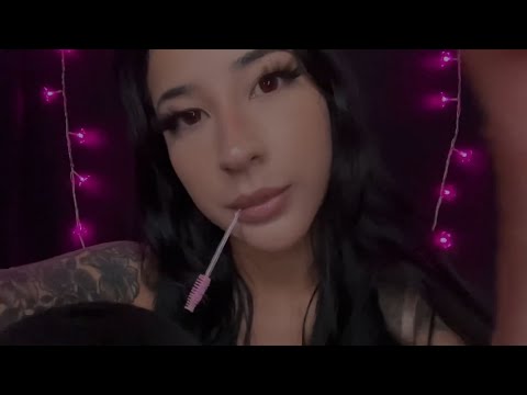 ASMR Doing Your Eyebrows | Close Up Personal Attention