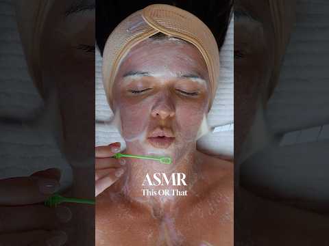ASMR This or That Facial with @ravennicolegates