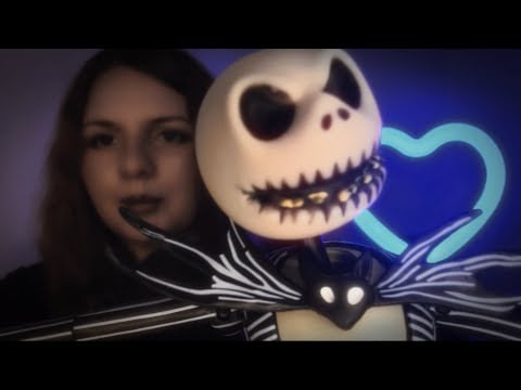 Страшно уютная АСМР распаковка 🎃 | Джек Скеллингтон: Кошмар перед Рождеством | Следуй моим указаниям