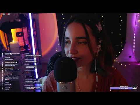 Un petit live ASMR pour terminer la semaine