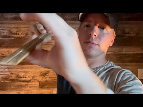 Speedy ASMR Ruler Slapping