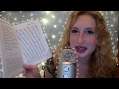 *ASMR* EAR-TO-EAR Semi-Inaudible Whisper Reading