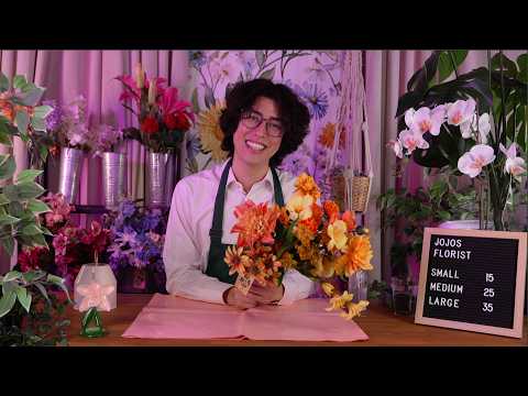 ASMR Relaxing Flower Shop 🌸