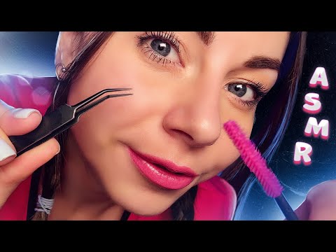 АСМР ОФОРМИМ ТЕБЕ БРОВИ | ВЫЩИПЫВАНИЕ ОКРАШИВАНИЕ УХОД | РОЛЕВАЯ ИГРА | ASMR DOING YOUR EYEBROWS