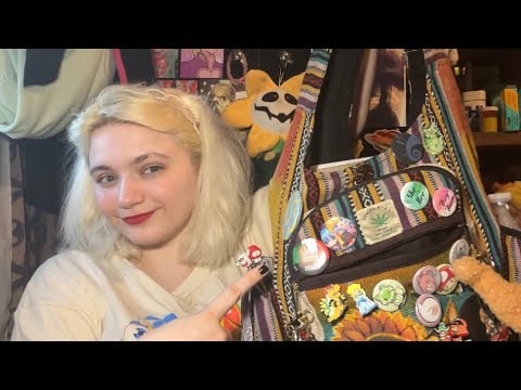 🌻 Lofi ASMR: Showing you my pins and keychains + Steel Ball Run discussion! (NO midroll ads)