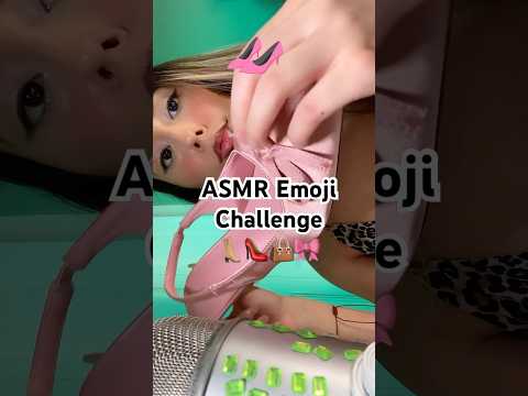 ASMR Emoji Challenge #asmr #asmrshorts #emojichallenge #asmrtriggers