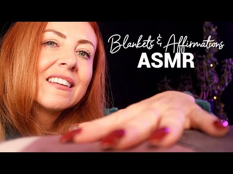 Blanket Tucking, Pillow Scrunching & Reassurance | Sleepy Soft Spoken ASMR for Anxiety Before Bed