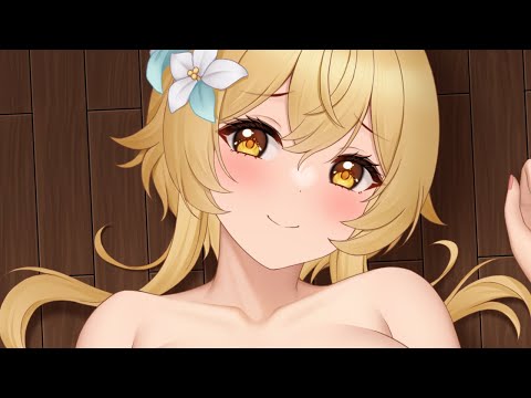 [3DIO ASMR] Soft Kisses From Lumine