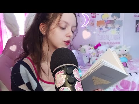 ASMR reading you poetry 💌 (whispered)
