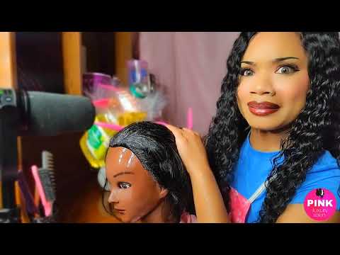ASMR ~ Ghetto Hairstylist Gives You A Tingly Facial Treatment 💖 | Personal Attention