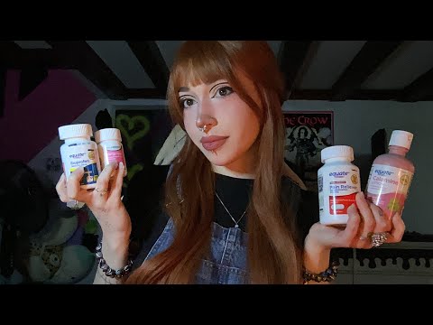 10 Things I Can’t Live Without (Pharmacy Edition) ASMR | Lid Sounds, Scratching, Tapping, Whispers