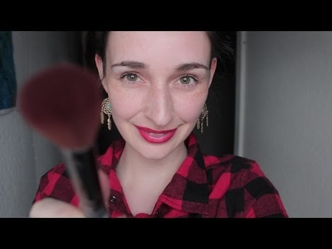 Gentle Brush┃Eye Contact ♡ Sk Sk, TsTs, Kiss┃Layered Sounds & Ear To Ear Whispering Binaural ASMR