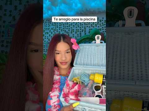 ASMR Te arreglo para la piscina 🏖️ #asmrmakeover #asmrparadormir #verano #asmr #pool #asmrroleplay