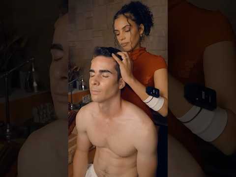 ASMR: She Gave Me a Relaxing Hammer Head Massage #shorts