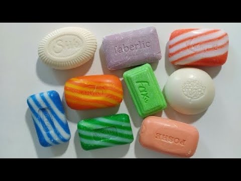 Dry Soap carving ASMR\ relaxing sounds\ No talking. Satisfying ASMR video\ Cutting soap