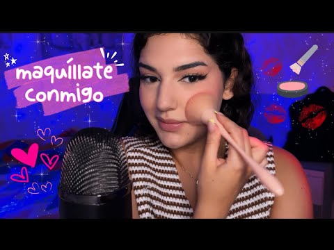 ASMR MAQUÍLLATE CONMIGO 🥰 mientras hablamos