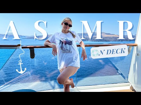 Quick ASMR On Deck 🛳️ (Whispers/Visuals/Tapping Around My Cabin)