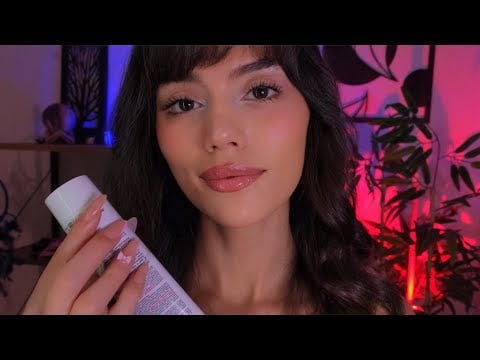 ASMR - CİLT BAKIMI- Baş Ağrını Alıyorum ve Sana Tavsiyeler Veriyorum 😴