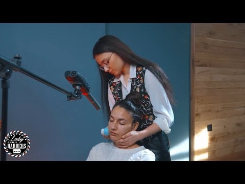 Silent Waves ASMR Massage by Barber Lady Milena