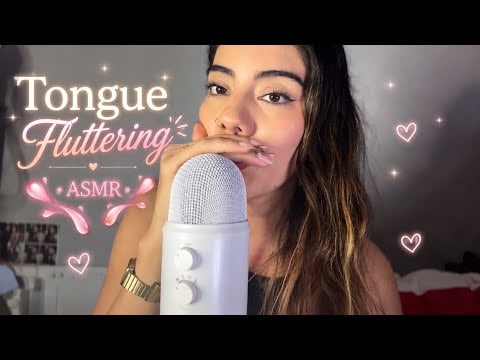 ASMR TONGUE FLUTTERING 🦋 FAST ⚡️ 