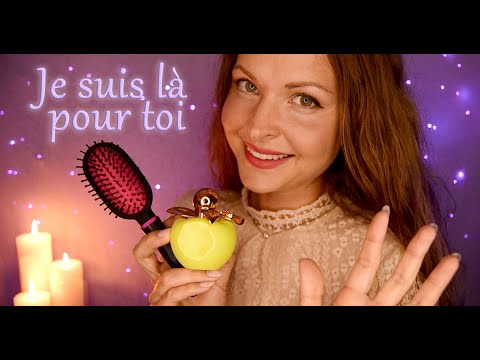 ASMR ROLEPLAY FRANCAIS 🌙⭐ JE PRENDS SOIN DE TOI, MA MEILLEURE COPINE !! asmr attention personnelle